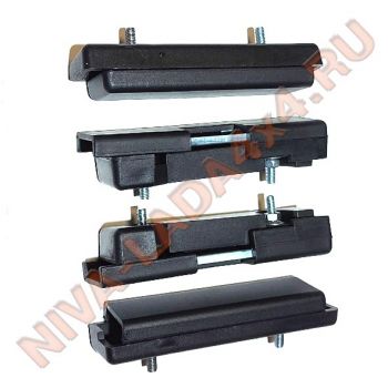 Планки крепления брызговиков НИВА 21213; 21214; 2131, полный комплект