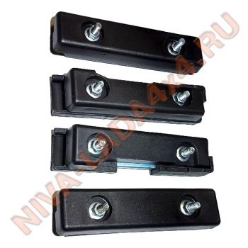 Планки крепления брызговиков НИВА 21213; 21214; 2131, полный комплект