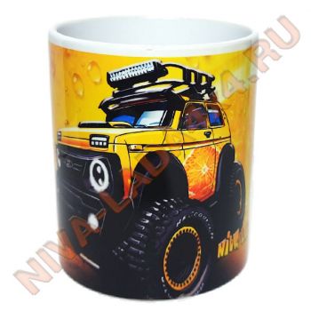 Кружка керамическая "НИВА Апельсин"