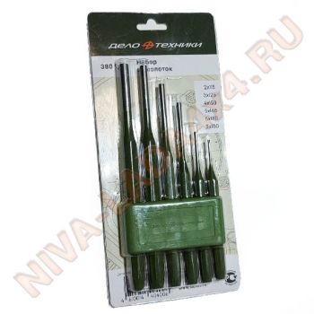 Набор выколоток ДТ 380960 (6 предметов)