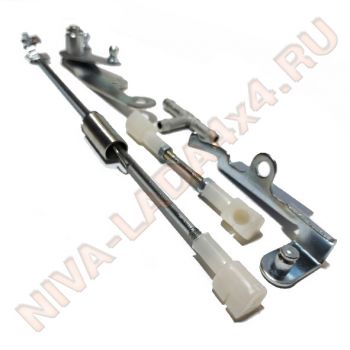 Набор тяги и кронштейны привода карбюратора Солекс НИВА 21213