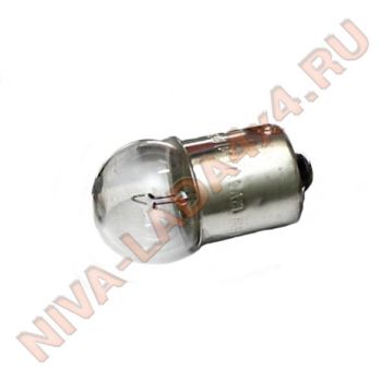 Лампа R5W габариты передние в подфарники НИВА 5вт. AVS A78185S