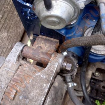 Кит комплект для переноса генератора НИВА; 2121; 21213; 21214; 2131 ZST-1.3 Индиго, кронштейн НИВА без ГУРа