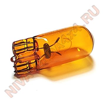 Лампа Luch 5W повторитель поворотов жёлтый (2827 osram) WY5W