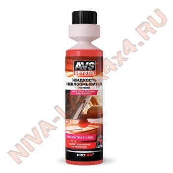 Жидкость для омывателя-шампунь AVS AVK-839 Концентрат 0,25 Лесные ягоды