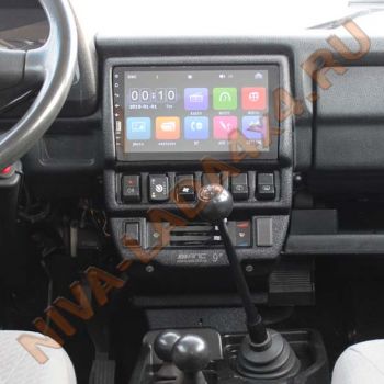 Панель радиоприёмника НИВА 21214 2DIN АПС 0103 консоль магнитолу 9 дюймов