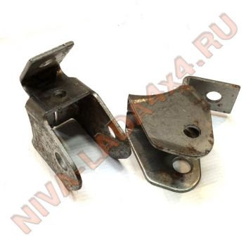 Кронштейны крепления крышек приводов РПМ к передней балке НИВА 2123; 21214м; ремонтный комплект 2 детали