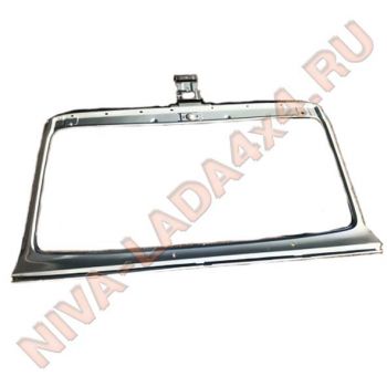 Жесть, рамка лобового стекла НИВА 21214-5201012-00 с кронштейном плафона, оригинал