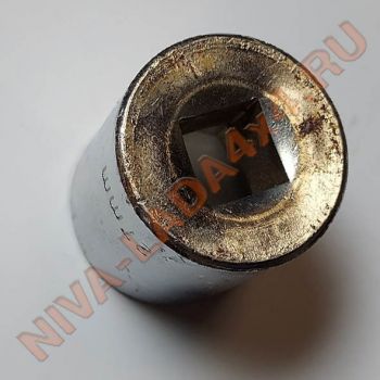 Головка торцевая 27мм Хром (гайка ступица 2121 до 2016 г.в.)