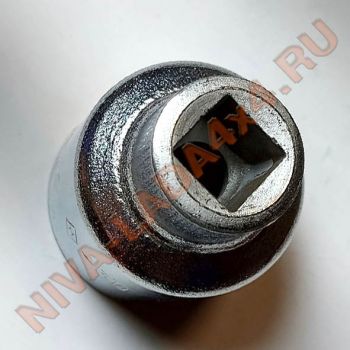 Головка торцевая 27мм Хром