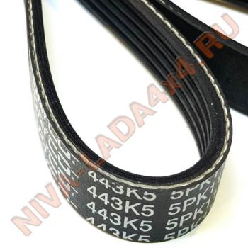 Ремень привода компрессора кондиционера и ГУРа 5PK1125 НИВА-Урбан Dayco