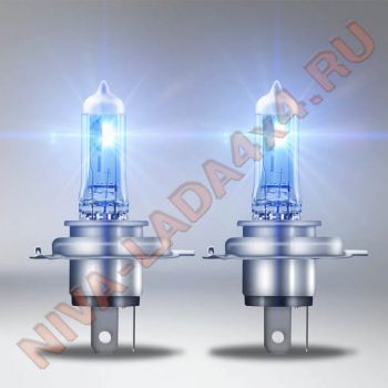 Лампа H4 Osram 60/55+100% (64193 CBN-HCB) Cool Blue Intense (2шт) 5000k Extra White Look