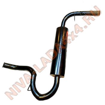 Глушитель для автомобиля НИВА4х4 2121-21214 выхлопная система в сборе STINGER Sport