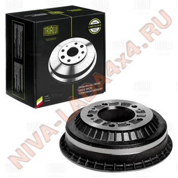 Барабан тормоза НИВА 2121-3502070 Trialli TF-058 (ПАРА) чугунные