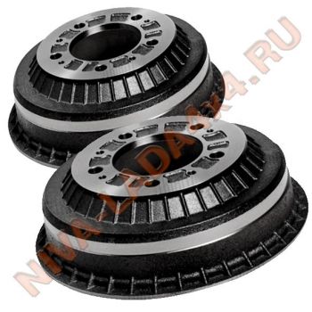 Барабан тормоза НИВА 2121-3502070 Trialli TF-058 (ПАРА) чугунные