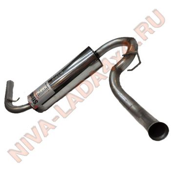 Глушитель 21214-1200010 для автомобиля НИВА4х4 Stinger Sport нержавейка