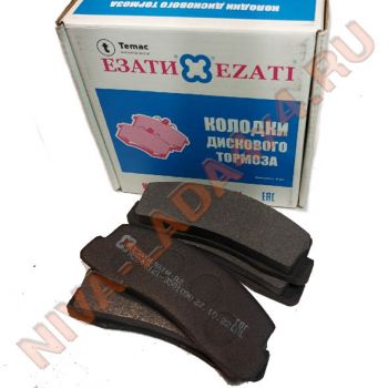 Колодки тормозные передние НИВА ЕЗАТИ 2121-3501800-82; 2121-3501090