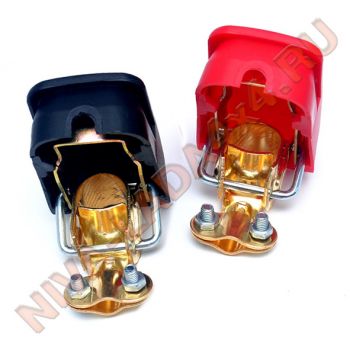 Клеммы АКБ (+/-) Quick Power Быстросъемные клеммы