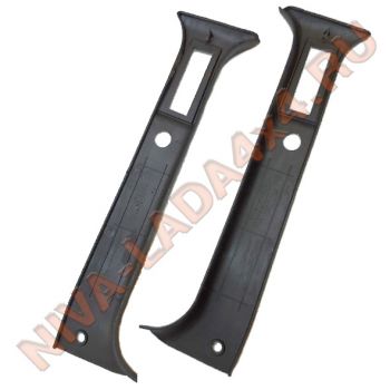 Облицовка стойки двери НИВА 21214-5004070; 21214-5004071 (2шт) до 2020 г.в.