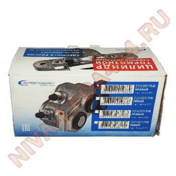 Цилиндр тормозной передний суппорта НИВА 2121-3501178 АвтоСтандарт Правая сторона