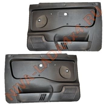 Облицовка дверей НИВА 21213, тюнинг, формованный полиуретан, комплект