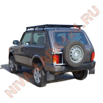 Кронштейн запасного колеса НИВА Urban 21214; 2131 ТС-3308 калитка черная, под пластиковый бампер