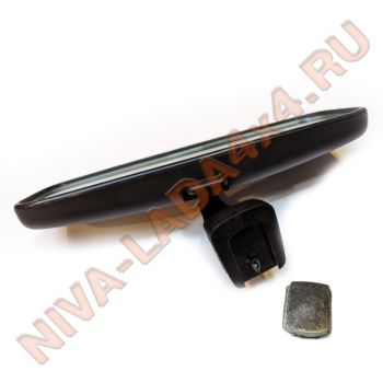 Зеркало в салон НИВА-Шевроле с ответной частью для крепления на стекло 2108-8201008-50