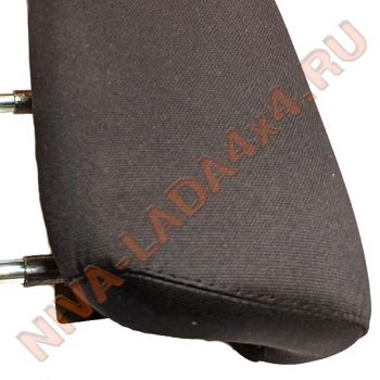 Подголовники заднего сидения НИВА-Шевроле 21236-6828010 (пара) черная ткань с 2016 г.в.