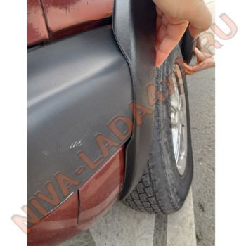 Расширители арок НИВА-Шевроле до 2009 г.в. Мод.2 шагрень