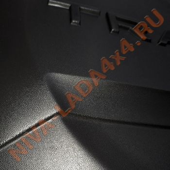 Чехол запасного колеса ПЛАСТИК надпись TRAVEL (колпак) черный шагрень