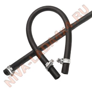 Шланги подогрева дроссельной заслонки НИВА 21214; 2108-1107063; 2112-1148038 БРТ 270мм. 470мм. Комплект для установки