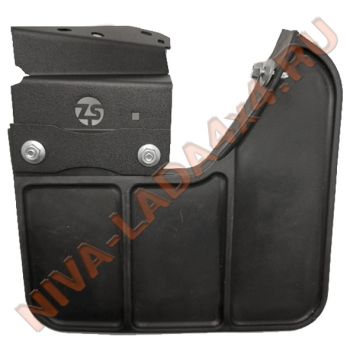 Кронштейн фартука, брызговика заднего НИВА-Шевроле 2123-8404414; 2123-8404415 УСИЛЕННЫЕ (пара) до 2009г. С брызговиками в сборе