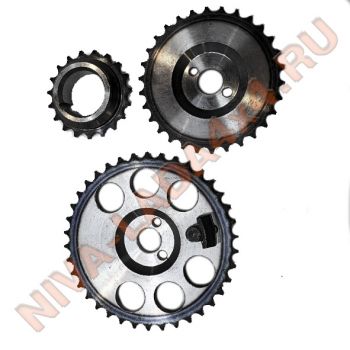 Звездочки ГРМ НИВА 21214-1005030/21214-1011220/2123-1006020 РусМаш (3 детали) Евро-3