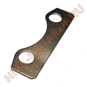 Пластина стопорная гаек приёмной трубы НИВА 2121-1203075