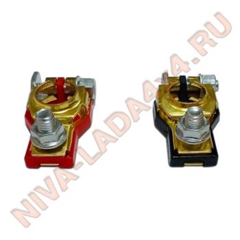 Клеммы АКБ (+/-) AVS BTK-03E