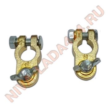 Клеммы АКБ (+/-) AVS BTK-05E