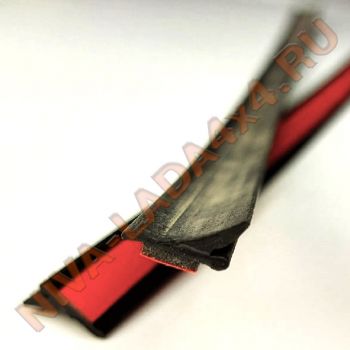 Уплотнитель капота НИВА Шевроле задний 2123-8402200; передний 2123-8402204; комплект 3 детали