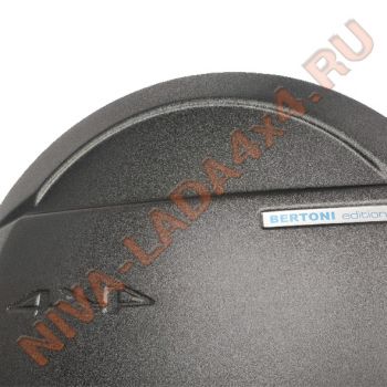 Чехол запасного колеса ПЛАСТИК надпись 4х4 Bertone Edition (колпак) черный шагрень