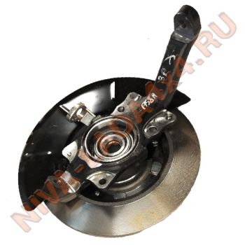 Кулак поворотный НИВА 21214-3001015-10 левая сторона в сборе с диском. На машины с 2016 г.в.