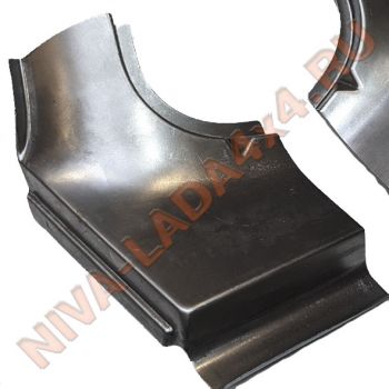 Жесть, ремонтная вставка рамки ветрового стекла НИВА 2121; 21213; 21214; 2131; нижняя часть (комплект 2шт.) арт. 7503