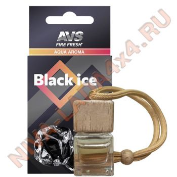 Ароматизатор AVS AQA-01 AQUA AROMA черный лед, подвесной