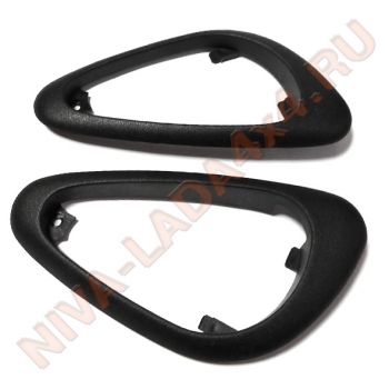 Облицовка ручки двери внутренней НИВА-Шевроле 2123-6105192; 2123-6105193 ПАРА (левая и правая сторона)