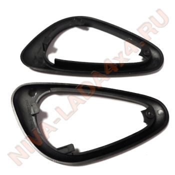 Облицовка ручки двери внутренней НИВА-Шевроле 2123-6105192; 2123-6105193 ПАРА (левая и правая сторона)