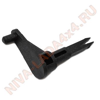 Рычаг привода заслонки отопителя и воздухозаборника НИВА Шевроле Travel 2123-8101392-00