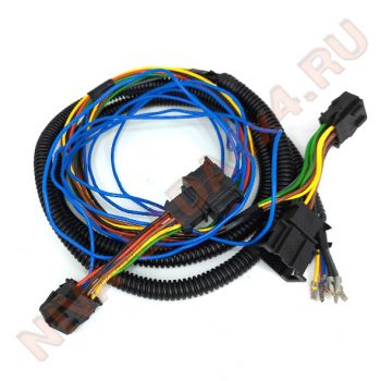 Жгут проводов для подключения ТСУ в НИВА Шевроле через штатные разъемы. Фаркоп