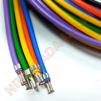 Жгут проводов для подключения ТСУ в НИВА TRAVEL через штатные разъемы. Фаркоп