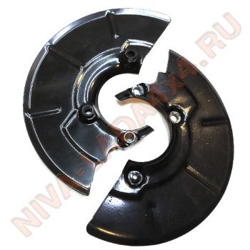 Кожух диска тормоза защитный НИВА 21214-3501144; 21214-3501145 (пара) с 2016 г.в.