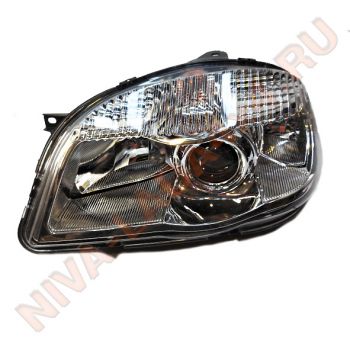 Фара NIVA 2123-3711011-20-0 NoName с августа 2009г. левая пластик