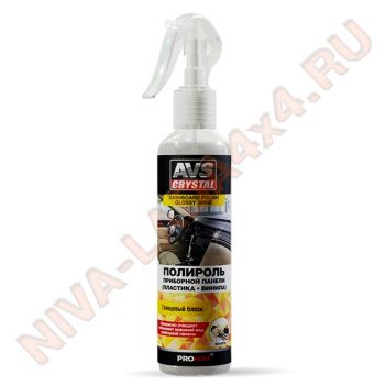 Полироль приборной панели AVS AVK-618 глянцевый Ваниль 250мл.