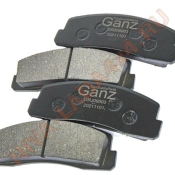 Колодки тормозные передние НИВА GANZ GRJ09003 2121-3501800